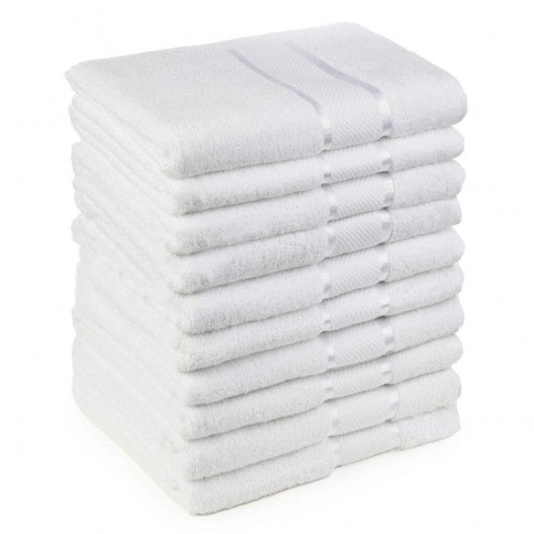 Set 10 Prosoape Premium din Bumbac 100% – 50×90 cm, 400g, Absorbție Superioară
