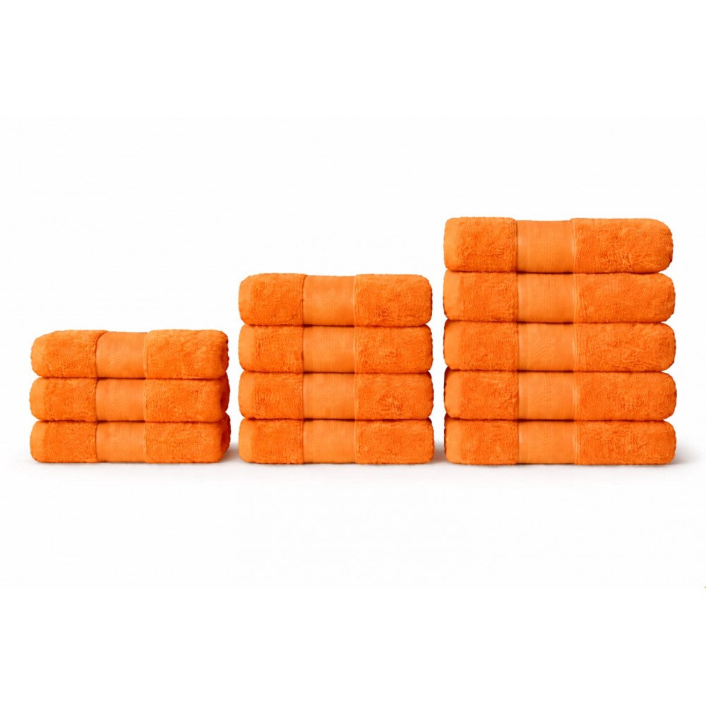 Set 12 Prosoape 100% Bumbac – Ușoare & Absorbante, Ideale pentru Uz Zilnic