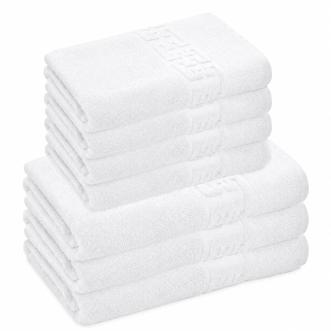 Set 7 Prosoape, Bumbac 100%, 550g/m²