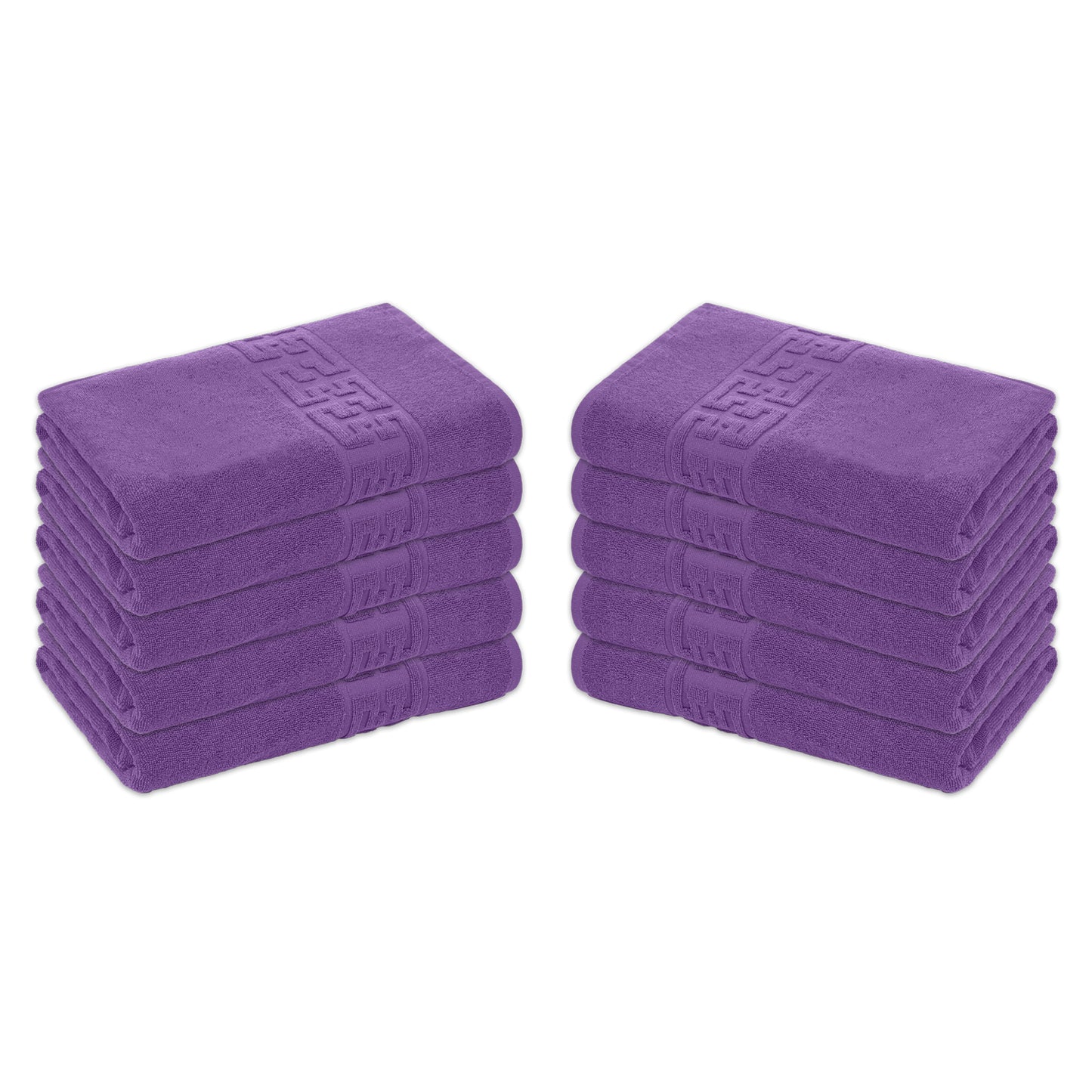 Set 10 Prosoape Baie, Bumbac 100%, 500g/m², Greek