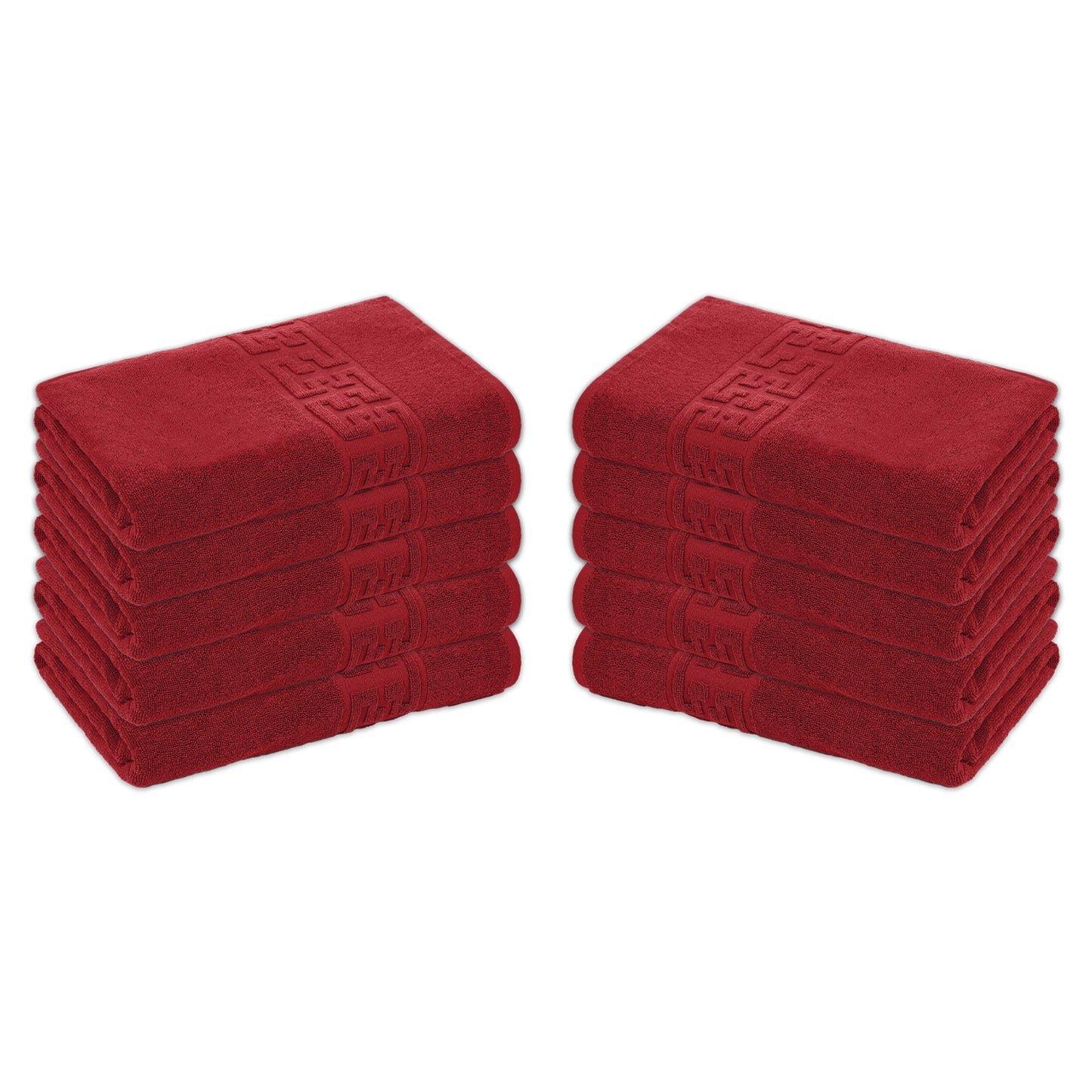 Set 10 Prosoape Baie, Bumbac 100%, 500g/m², Greek