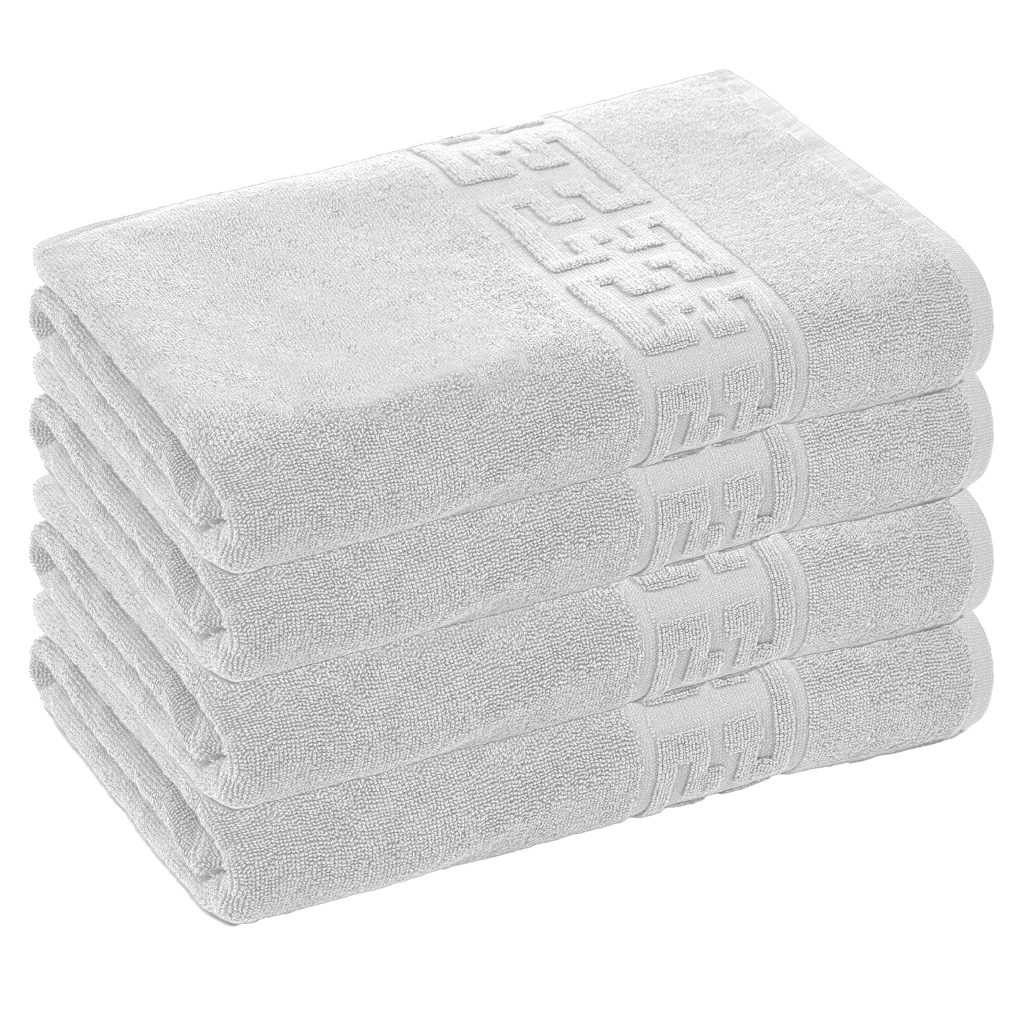 Set 4 Prosoape Baie Bumbac 100%, 500g/m², Greek