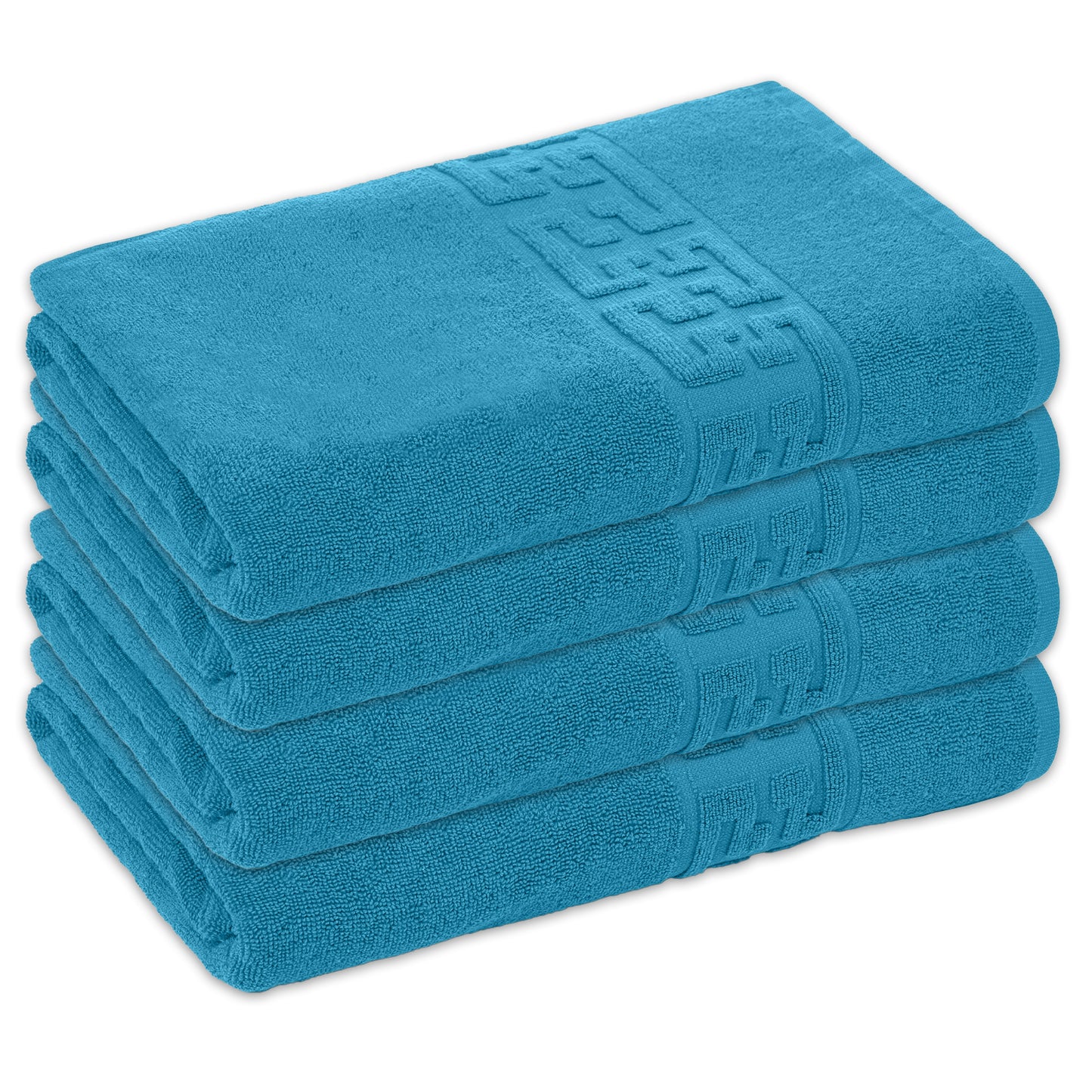 Set 4 Prosoape Baie Bumbac 100%, 500g/m², Greek