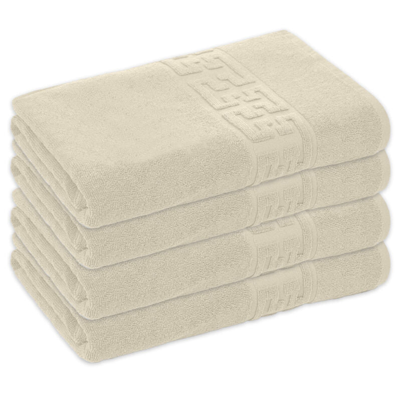 Set 4 Prosoape Baie Bumbac 100%, 500g/m², Greek