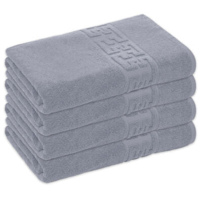 Set 4 Prosoape Baie Bumbac 100%, 500g/m², Greek