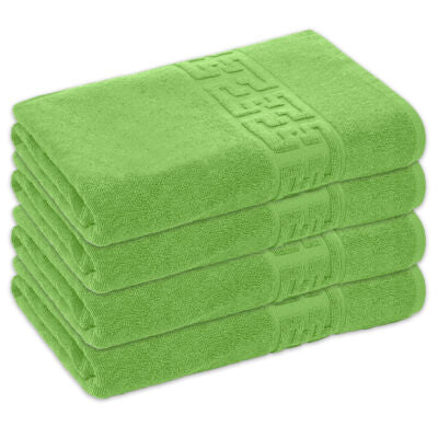 Set 4 Prosoape Baie Bumbac 100%, 500g/m², Greek