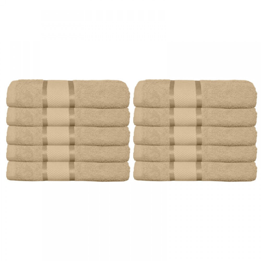 Set 10 Prosoape Premium din Bumbac 100% – 50×90 cm, 400g, Absorbție Superioară