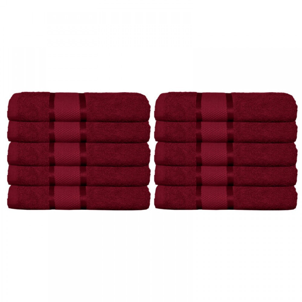 Set 10 Prosoape Premium din Bumbac 100% – 50×90 cm, 400g, Absorbție Superioară