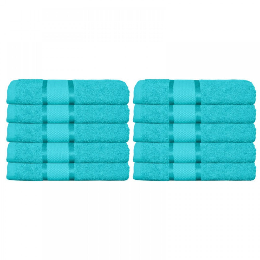 Set 10 Prosoape Premium din Bumbac 100% – 50×90 cm, 400g, Absorbție Superioară
