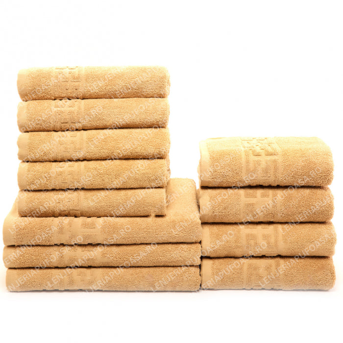 Set 12 Prosoape Premium Bumbac 100% – Moi & Absorbante 🔥