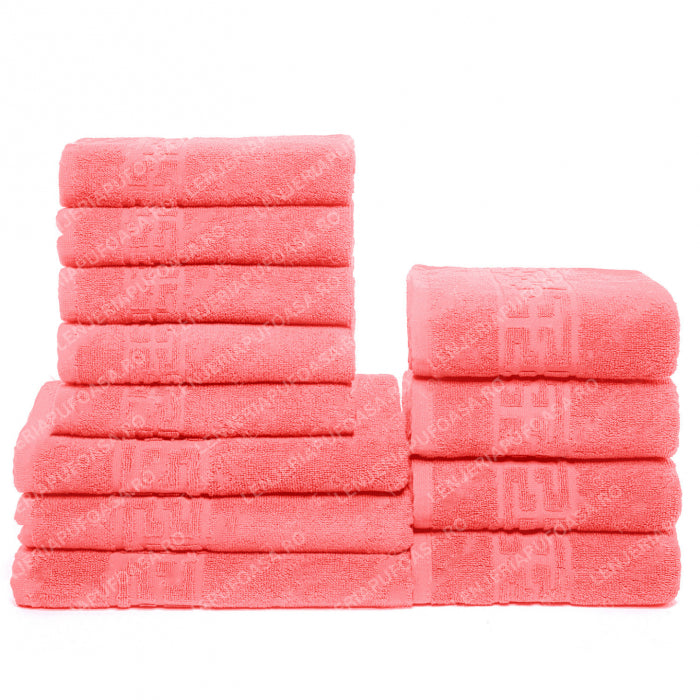 Set 12 Prosoape Premium Bumbac 100% – Moi & Absorbante 🔥